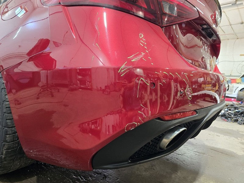 Rear Bumper Sport Pkg Opt Mcy With Park Assist Fits 17 GIULIA 644419