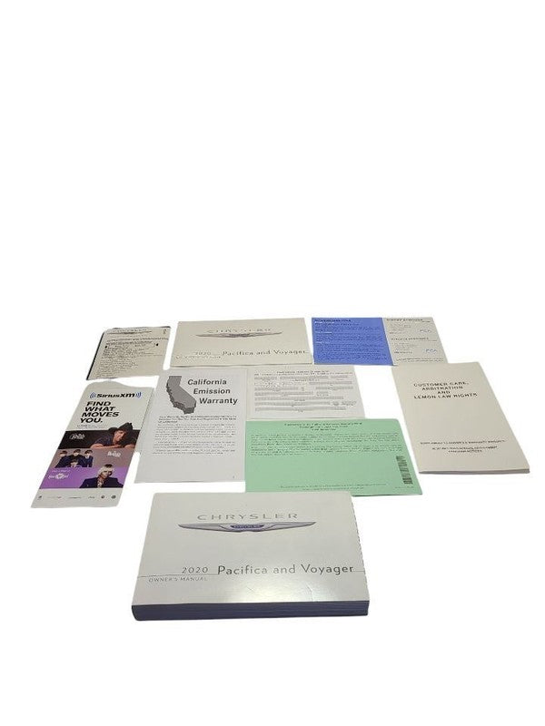 VOYAGER   2020 Owners Manual 623337