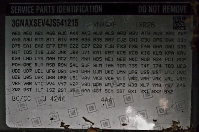 Fuse Box Engine Fits 18-19 EQUINOX 603622 23246682