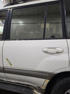 Driver Rear Side Door 8 Cylinder With Moulding Fits 98-02 LAND CRUISER