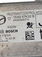 Chassis ECM  Under Center Console ID TE6957K30 Fits 10 MAZDA CX-9 6628