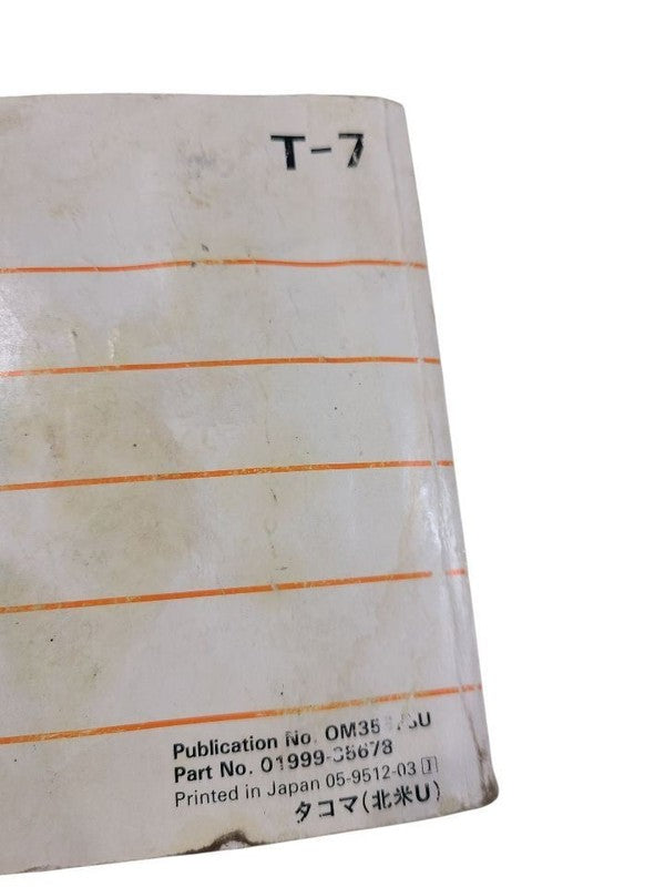 TACOMA    1996 Owners Manual 639467