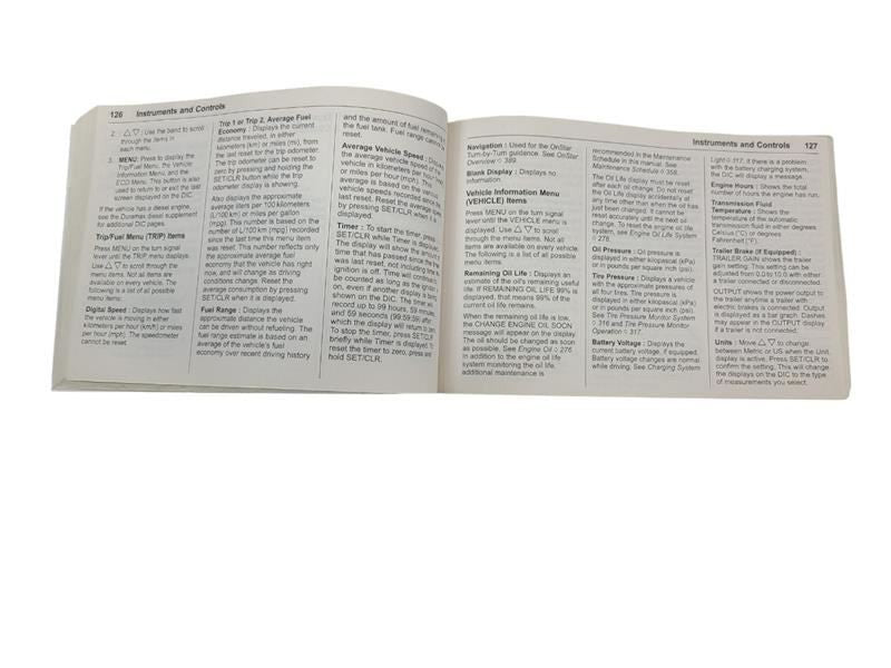 COLORADO  2018 Owners Manual 598292