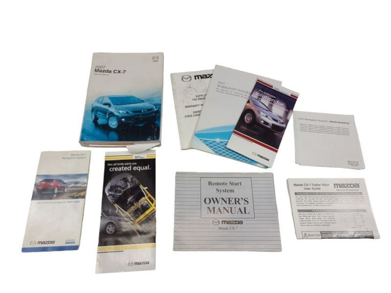 CX-7      2007 Owners Manual 575122