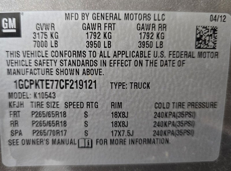 Driver Side View Mirror Power Opt 6P3 Fits 07-14 SIERRA 2500 PICKUP 63