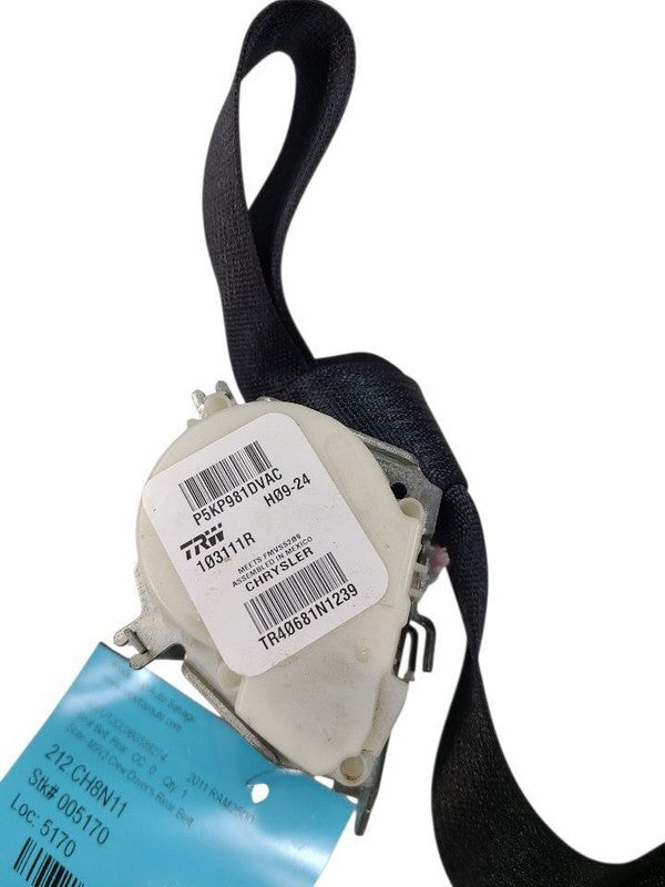 RAM2500   2011 Seat Belt Rear 641089