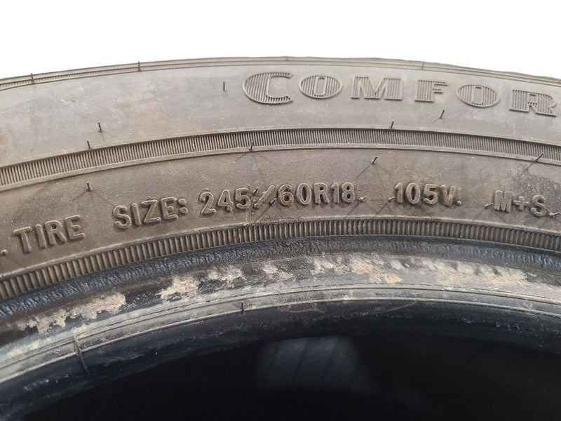 Set Of 4 Used Tires 245 60 18 GOODYEAR ASSURANCE 70%  676194