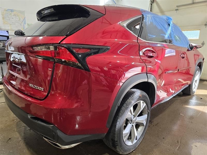 Rear Bumper With Rear Park Assist Fits 15-17 LEXUS NX200T 602105