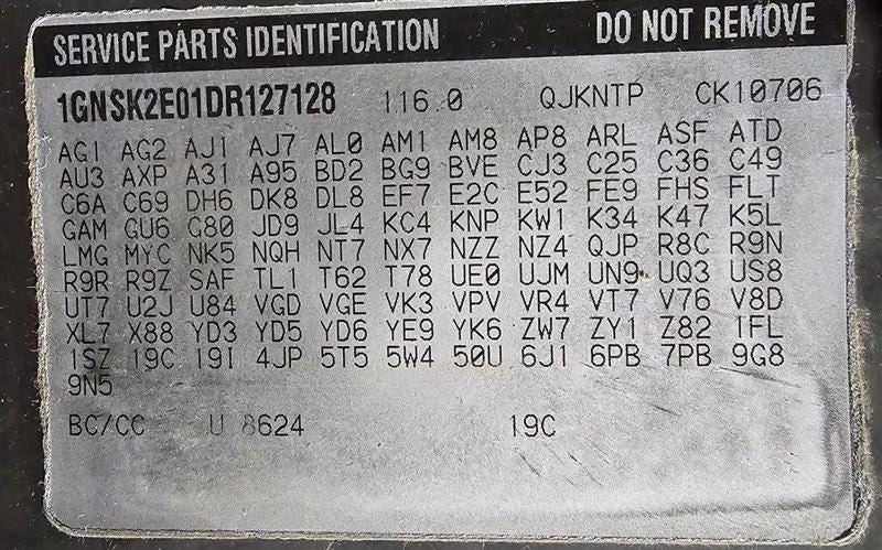 AC Compressor Fits 10-14 ESCALADE 594204