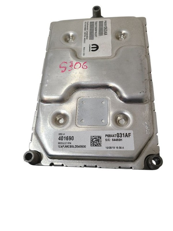 Engine ECM Electronic Control Module 2.4L Fits 19-20 CHEROKEE 652487 P