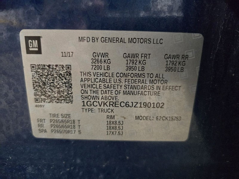 Engine ECM Electronic Control Module VIN 6 8th Digit Fits 18-19 CORVET