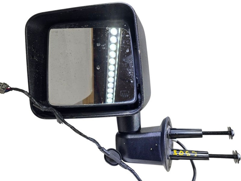 Driver Left Side View Mirror Power Black Fits 14 WRANGLER 629742