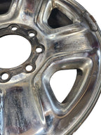 Wheel Road Wheel 18x8 5 Spoke Steel Chrome Fits 26 DODGE 2500 PICKUP 6