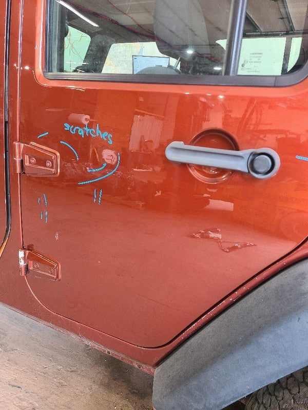 Driver Rear Side Door Full Door VIN W 6th Digit Fits 11-18 WRANGLER 67