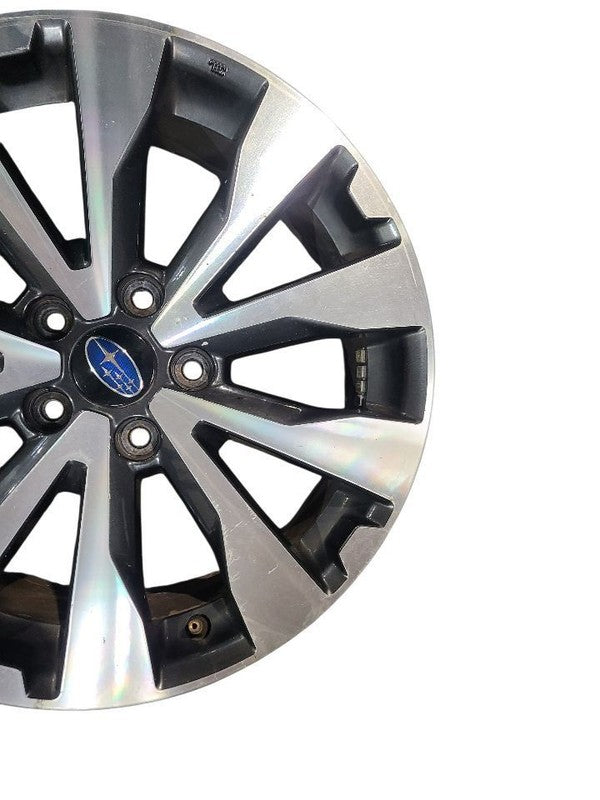 Wheel 18x7 Alloy Wagon Black Inlay Fits 15-17 LEGACY 653836