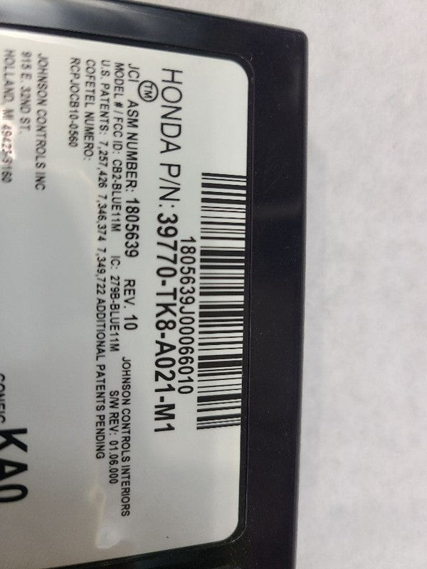 Chassis ECM Communication Bluetooth Unit Fits 11-13 ODYSSEY 603352
