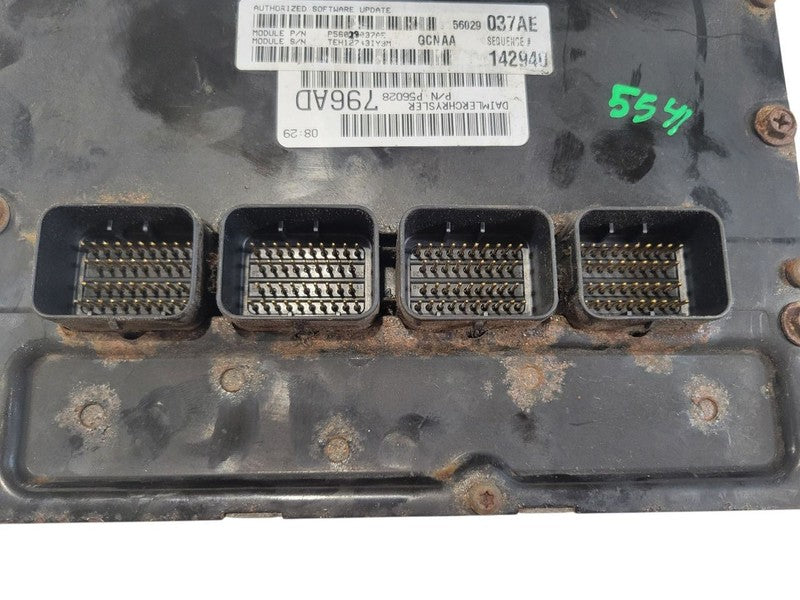 Engine ECM Electronic Control Module Right Hand Fender Fits 04 DAKOTA 