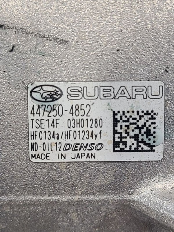 AC Compressor ID TSE14F Fits 20-23 IMPREZA 608566