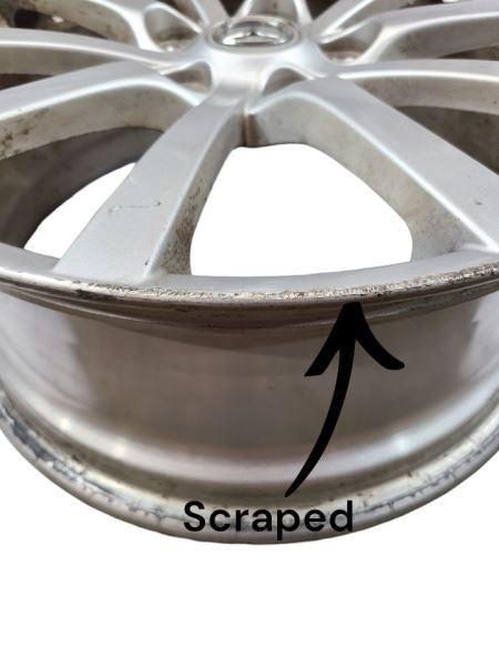 Wheel Alloy 17x7 10 Straight Spokes Fits 06-08 MAZDA MX-5 MIATA 590804