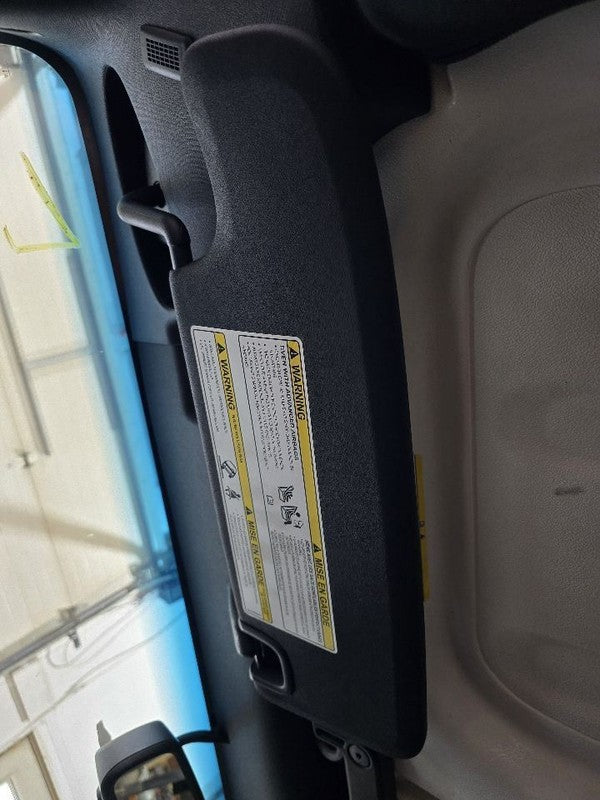Driver Sun Visor VIN W 6th Digit Jk Body Fits 11-18 WRANGLER 629777