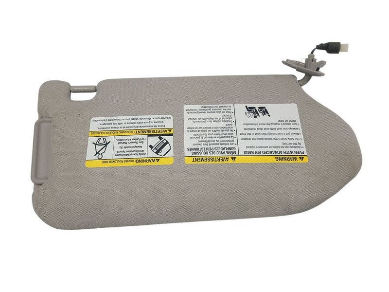 Driver Sun Visor Illuminated Thru 09/30/18 Fits 14-19 INFINITI QX60 65