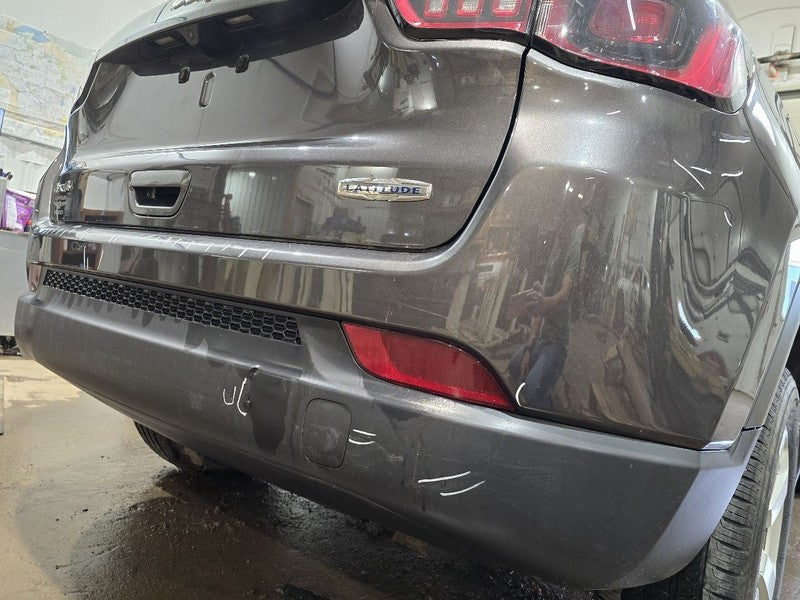 Rear Bumper One Piece Lower Cover Without Park Assist Fits 17-23 COMPA