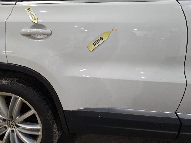 Passenger Rear Side Door Germany Built VIN W 1st Digit Fits 09-18 TIGU