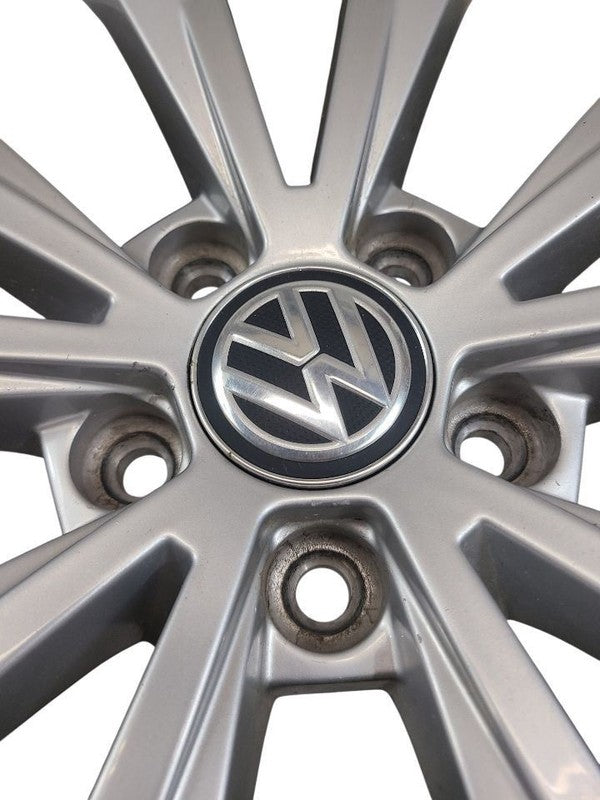 Wheel 17x7 Alloy 10 Spoke Silver Fits 18-20 TIGUAN 659962