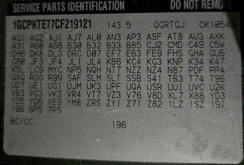 Driver Side View Mirror Power Opt 6P3 Fits 07-14 SIERRA 2500 PICKUP 63
