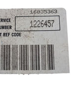 Engine ECM Electronic Control Module 8-307 5.0L VIN 9 Fits 84-85 CUTLA