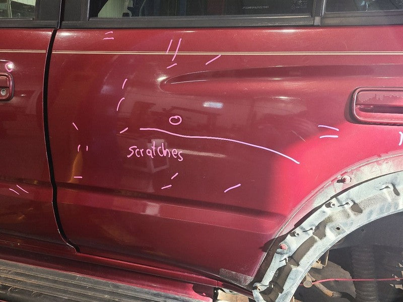 Driver Rear Side Door SR5 Privacy Tint Glass Fits 00-02 4 RUNNER 65744