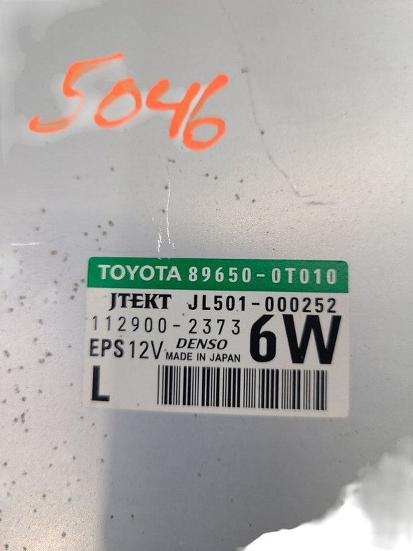 Chassis ECM Steering Left Hand Dash ID 89650-0T010 Fits 09-11 VENZA 62