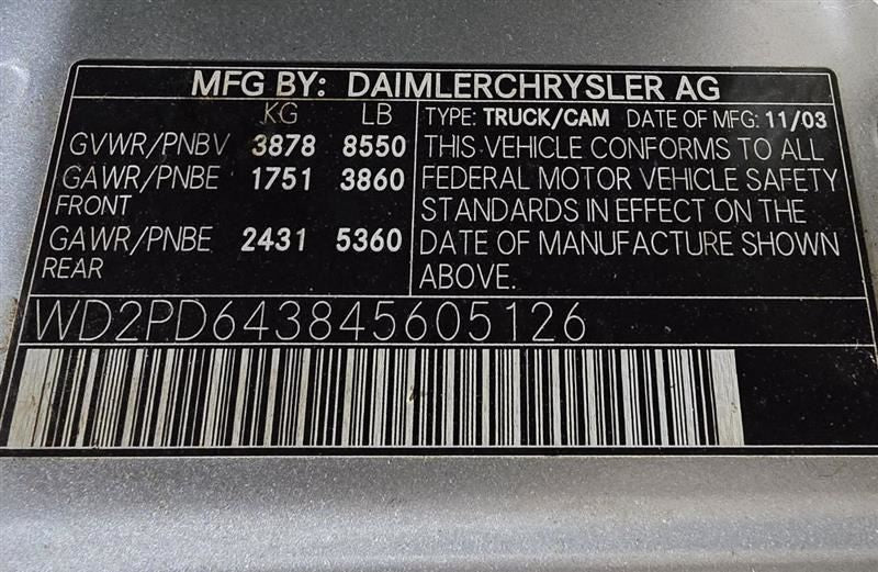 Fuel Pump Lift Pump Tank 3 Lines Attached Fits 04-06 SPRINTER 2500 608