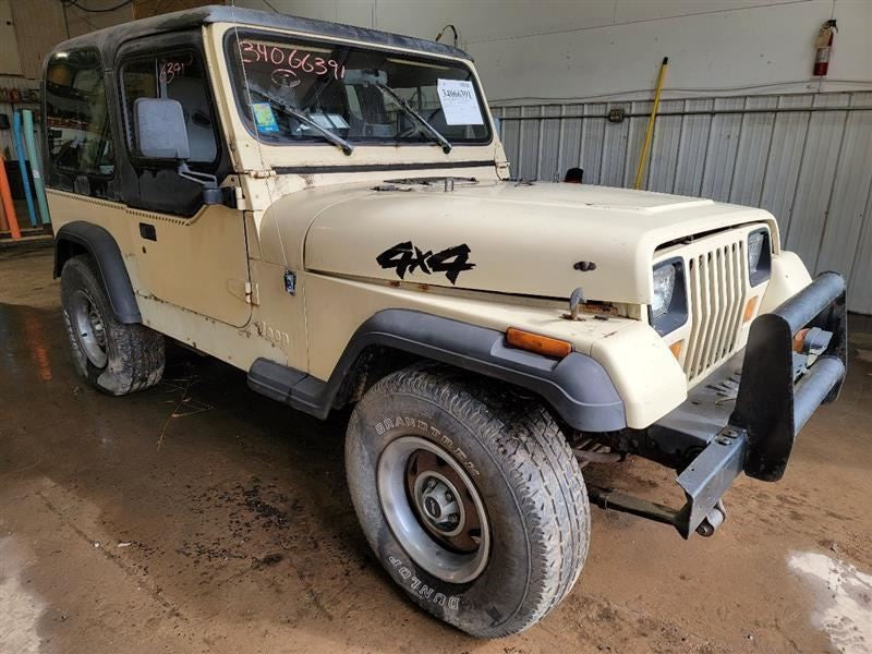 Driver Side View Mirror Manual LHD Fits 87-95 97-02 WRANGLER 496371
