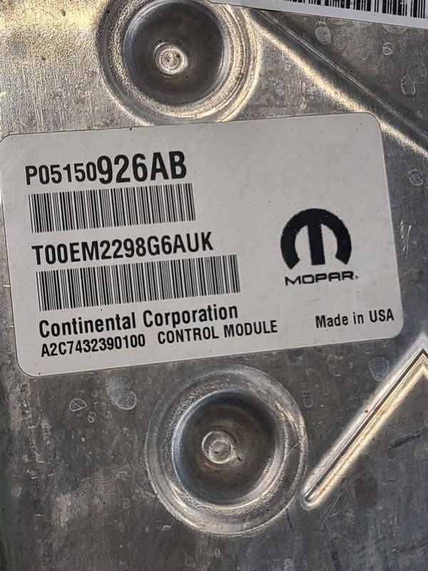 Engine ECM Electronic Control Module Fits 15-20 PROMASTER 1500 VAN 670