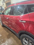Driver Rear Side Door Electric Privacy Tint Glass Fits 13-18 SANTA FE 