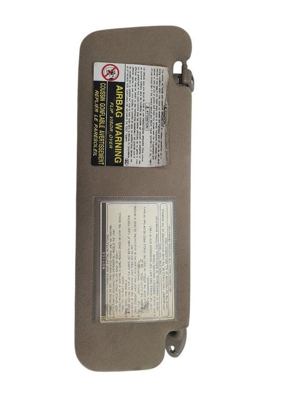 Driver Left Sun Visor With Illumination Fits 99-00 4 RUNNER 675319
