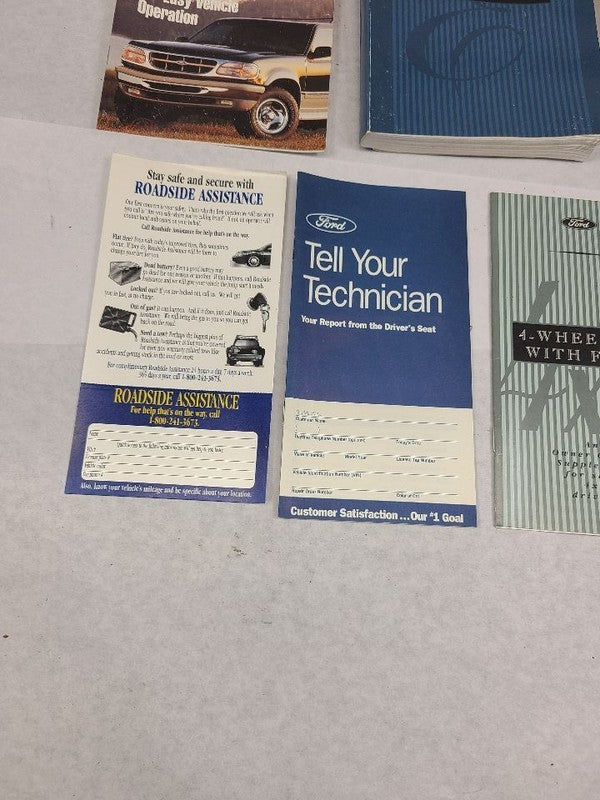 EXPLORER  1995 Owners Manual 606925