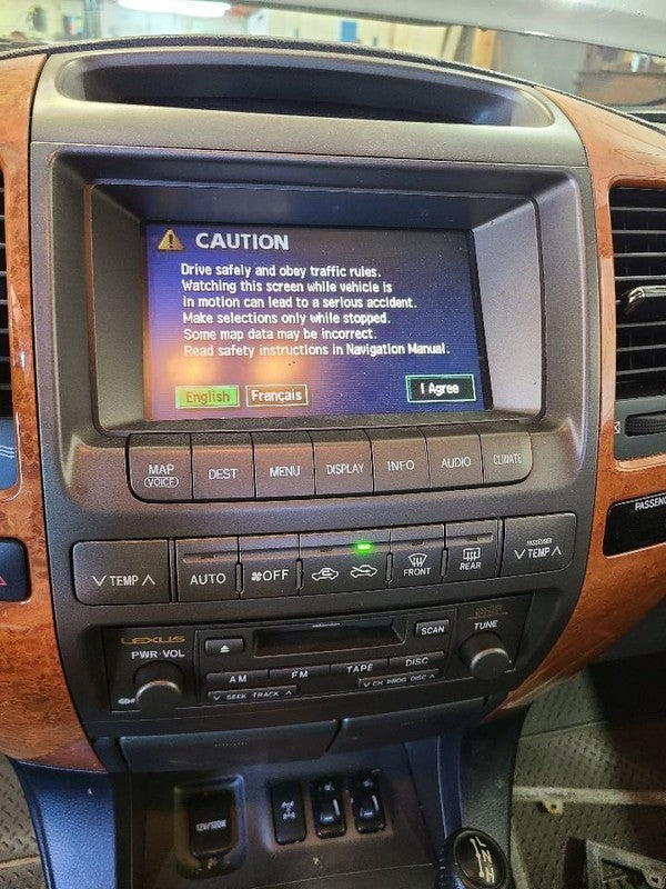 Passenger Right Quarter Glass Fits 03-09 LEXUS GX470 669796
