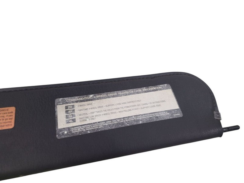 WRANGLER  1997 Sun Visor 658119