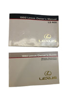 LS400     1992 Owners Manual 630334