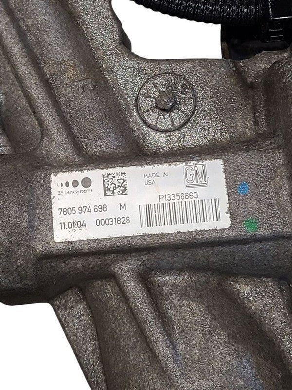 Steering Gear/Rack Power Rack And Pinion Thru VIN BU102159 Fits 11 VOL