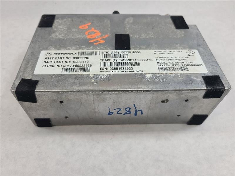 Audio Equip Radio Satellite Receiver Opt U2K Fits 06-12 CANYON 606148 