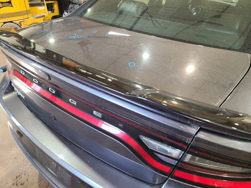 Trunk/Hatch/Tailgate With Spoiler Moulded In Black Fits 15-23 CHARGER 