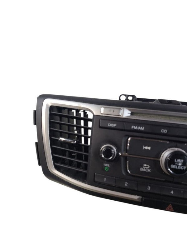 Audio Equipment Radio Sedan Receiver And Face Panel Fits 13-15 ACCORD 