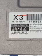 Chassis ECM Communication Telematics Mayday System Fits 12 LEXUS CT200