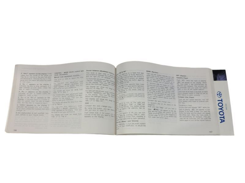 SEQUOIA   2002 Owners Manual 600684