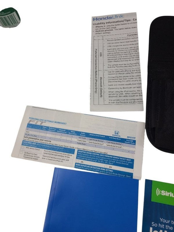 FIT       2019 Owners Manual 649366