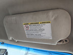 Passenger Sun Visor Super Crew Fits 08-10 FORD F250SD PICKUP 643216