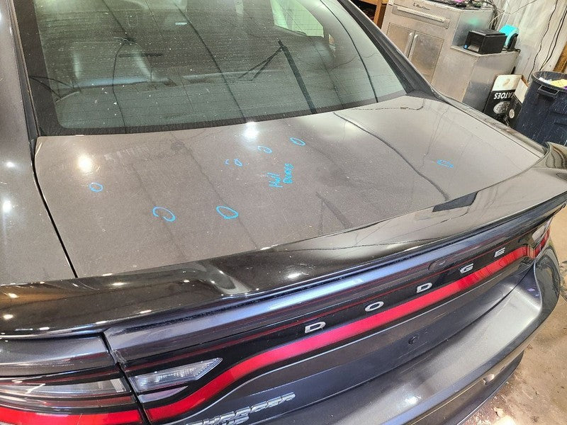Trunk/Hatch/Tailgate With Spoiler Moulded In Black Fits 15-23 CHARGER 